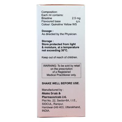 HISTABIL 2.5mg Oral Solution 60ml - Allergies-Ant