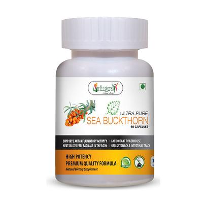 Vringra Ultra Pure Sea Buckthorn Capsules 60's - Health Products