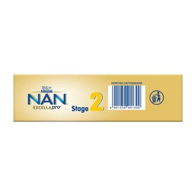 Nestle Nan Excella Pro 2 (6 Months+) Powder 400 gm (Refill Pack) - Baby And Infant Supplements