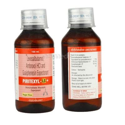 Piritexyl LS + Syrup 100ml - Cough And Cold-Cou