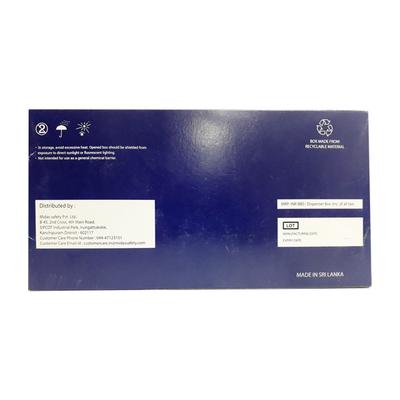 Techtion Xpert Nitro Classic Onepro Nitrile Powderfree Medical Examination Gloves - Large 100's - Surgical Consumable