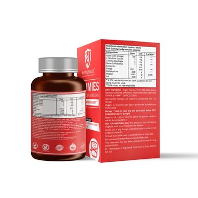 Nutrileague Apple Cider Vinegar Gummies 30's - Multi-Vitamins