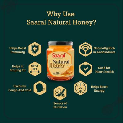 Saaral Natural Honey 400 gm - Honey