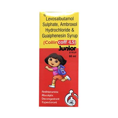 COLLINCOFF LS JUNIOR Syrup 60ml - Cough And Cold-Cou
