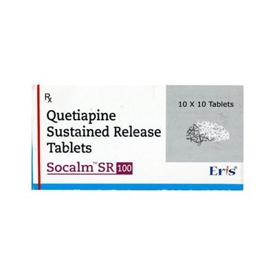 Socalm SR 100mg Tablet 10'S - Schizophrenia-Aps
