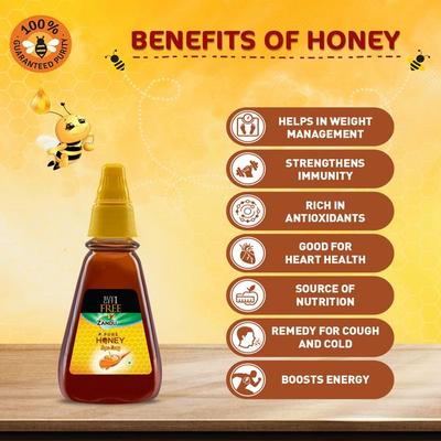 Zandu Pure Honey Squ-Easy (Pack of 2 x 225 gm) - Honey