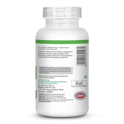 Zenith Nutrition Silymarin Milk Thistle 400mg Capsule 120's - Vital Health