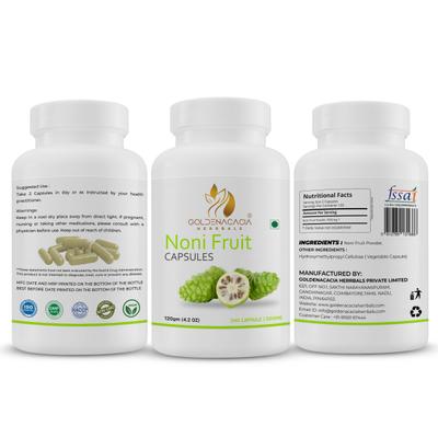 Goldenacacia Herrbals Noni Fruit 500 mg Capsule 240's - Pure Herbs