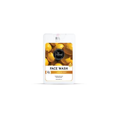 Palmist Skin Care Face Wash Spray - Lemon Zest 18 ml - Face Wash & Cleansers