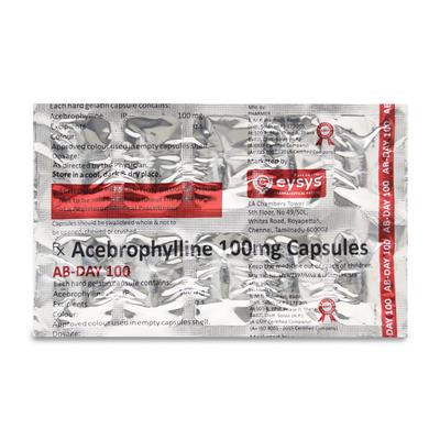 AB DAY 100mg Capsule 10's - Asthma/COPD-Ast