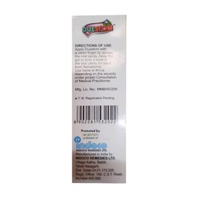 DUESTOM STRAWBERRY FLAVOUR Gel 50gm - Oral Care - P-Mou