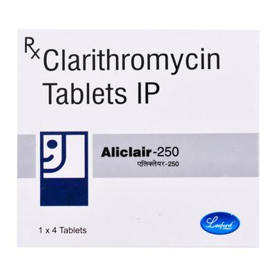 Aliclair 250mg Tablet 4'S - Bacterial Infections-Mac