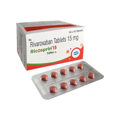 RICOSPRIN 15mg Tablet 10's - Blood Clot-Ant