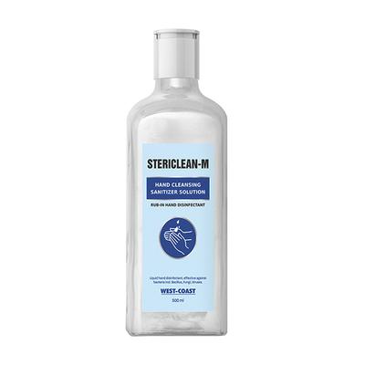Stericlean-M Hand Cleansing Sanitizer Solution with Pump 500 ml - Hand Sanitizer