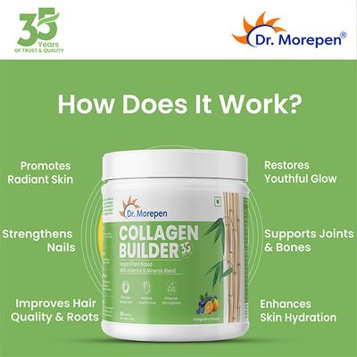 Dr. Morepen Natural Collagen Builder Powder 250 gm - Hair & Skin