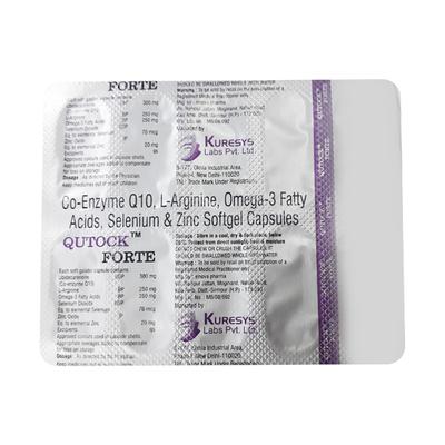 QUTOCK FORTE Capsule 10's - Supplements-Sup