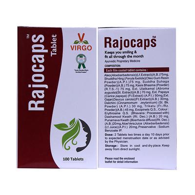 Virgo Rajocaps Tablet 100's - Speciality Medicines