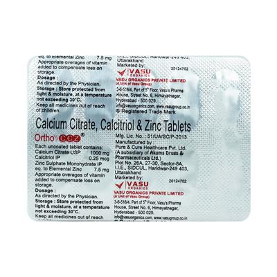 ORTHO CCZ Tablet 10's - Supplements-Vam
