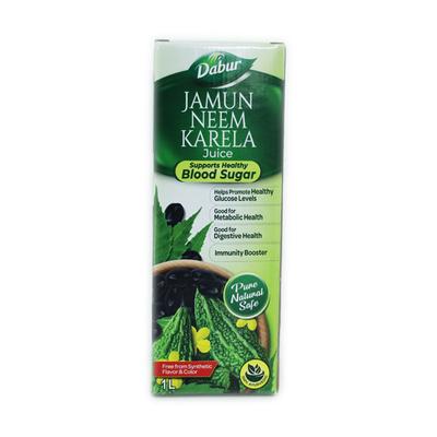 Dabur Jamun Neem Karela Juice 1 litre - Ayurvedic Juices