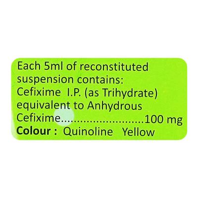 ACEF 100 Dry Syrup 30ml - Bacterial Infections-Cep