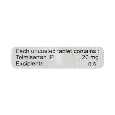Weltelmi 20mg Tablet 10'S - Hypertension-Ang