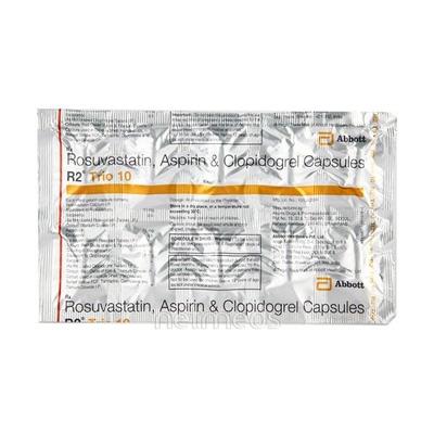 R2 Trio 10mg Capsule 10'S - High Cholesterol-Dys