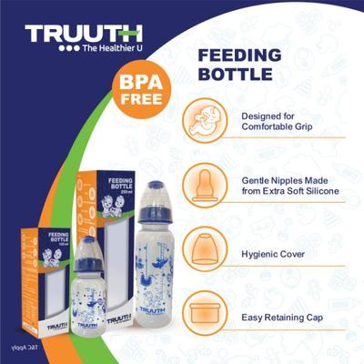 Truuth Feeding Bottle 250 ml - Feeding & Nursing
