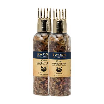 Swosh Herbal Jadibuti Hair Oil Mix (Pack of 2 x 15 gm) - Personal Care (Ayush)