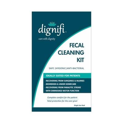 Dignifi Sanitizing Kit for Fecal Cleaning 10's - Intimate Care