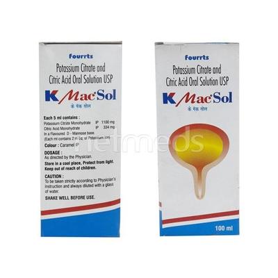 K Mac Syrup 100ml - Kidney Disease/Stones-Oth
