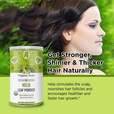 Organic Veda Neem Leaf Powder 454 gm - Pure Herbs
