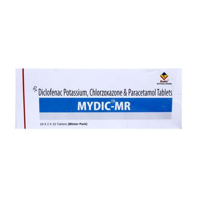 MYDIC MR Tablet 10's - Muscle Cramps/Spasticity-Mus