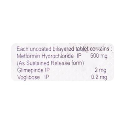 Glimgold Mv2 Tablet 10'S - Diabetes-Ant