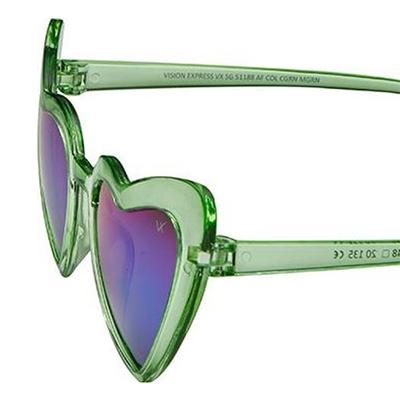 Vision Express Kids 51188 Stylised Green Mirror Polycarbonate Sunglasses - Small 1's - Wearables Sunglasses