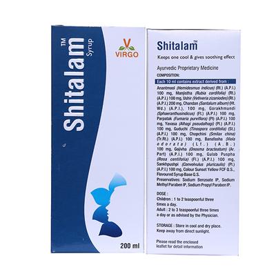 Virgo Shitalam Syrup 200 ml - Speciality Medicines