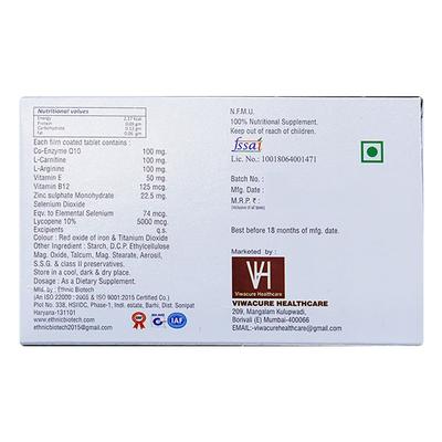 VISTA Q 10 Tablet 10's - Supplements-Sup