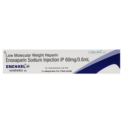 ENCOXEL 60 Prefilled Syringe(Pfs) 1's - Blood Clot-Ant