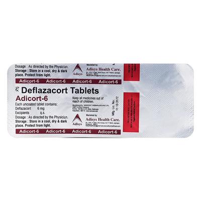 ADICORT 6 Tablet 10's - Hormonal Therapy-Imm