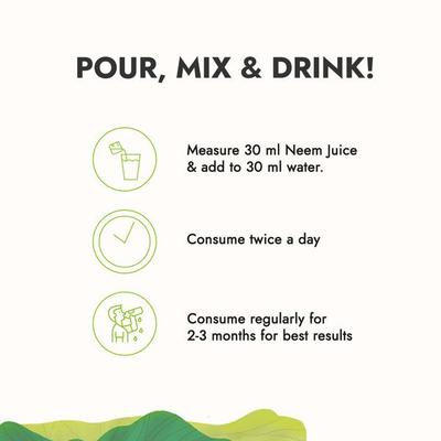 Kapiva Rajasthani Neem Juice 1 ltr - Ayurvedic Juices