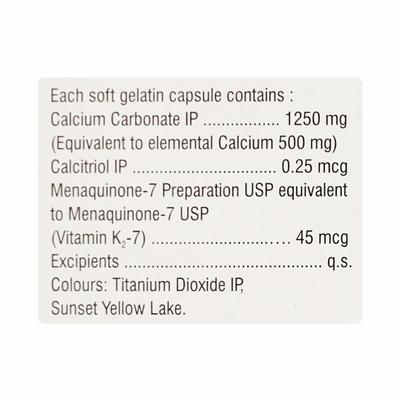 Bonestat K2 Capsule 15'S - Supplements-Cal