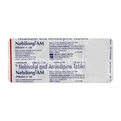 Nebilong AM Tablet 10'S - Hypertension-Bet
