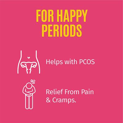 AADAR Good Period for Happy Cycles 500 mg Capsule (Pack of 3 x 60's) - Health Products