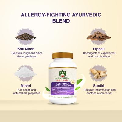 Maharishi Ayurveda Asthomap Tablet 60's - Speciality Medicines