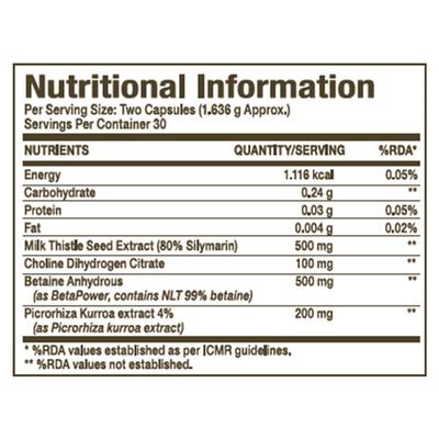 GNC Herbal Plus Liver Support Vegetarian Capsule 60's - Vital Health