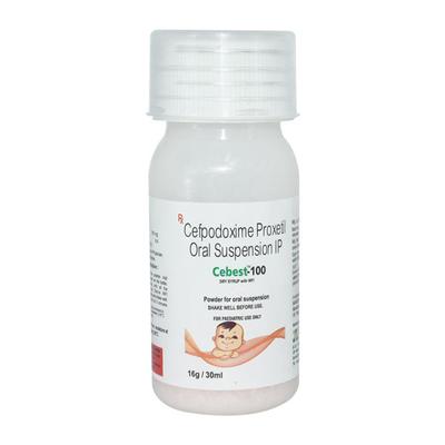 CEBEST 100 Oral suspension 30ml - Bacterial Infections-Cep