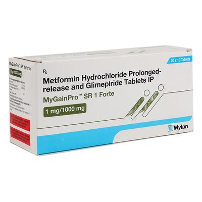 MYGAIN PRO SR 1 FORTE Tablet 10's - Diabetes-Ant