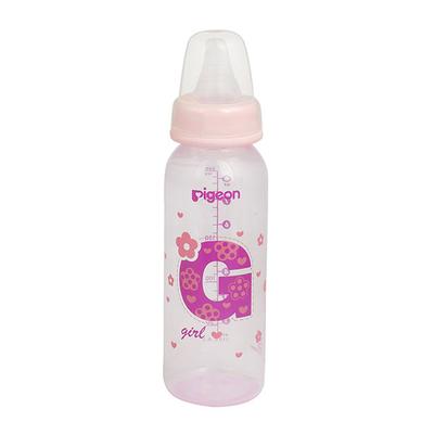 Pigeon Flexible 4+ Months PP Feeding Bottle - Pink 240 ml - Feeding & Nursing