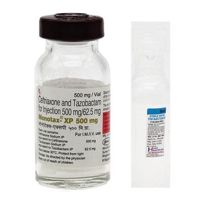 MONOTAX XP 500mg Injection 1's - Bacterial Infections-Cep