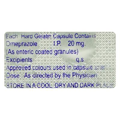 OPEL 20 Capsule 10's - Ulcer/Reflux/Flatulence-Aaa