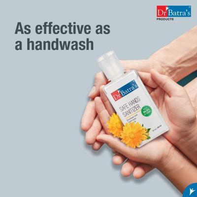 Dr Batra's Safe Hand Sanitizer (Pack of 3 x 100 ml) - Hand Sanitizer